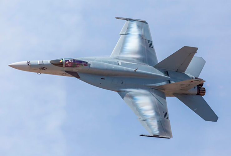 US Navy F/A-18 Super Hornet TacDemo