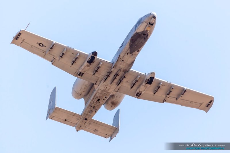 A-10 Thunderbolt II - Belly Shot